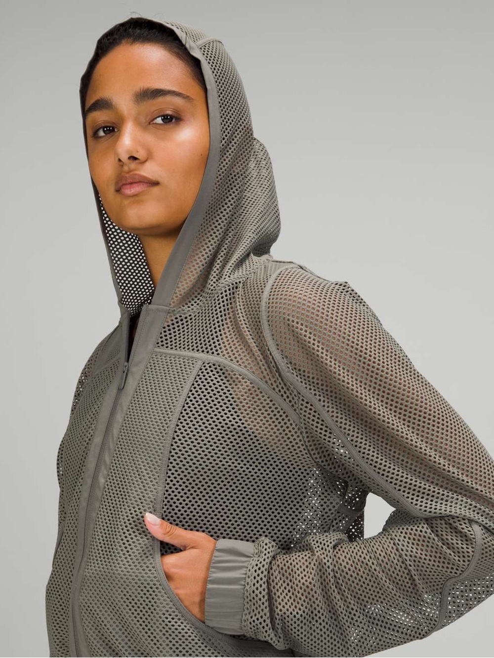 Lululemon Relaxed Fit Mesh Jacket